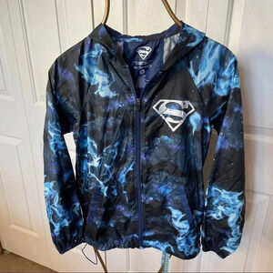 Her Universe Superman Wind Breaker Jacket